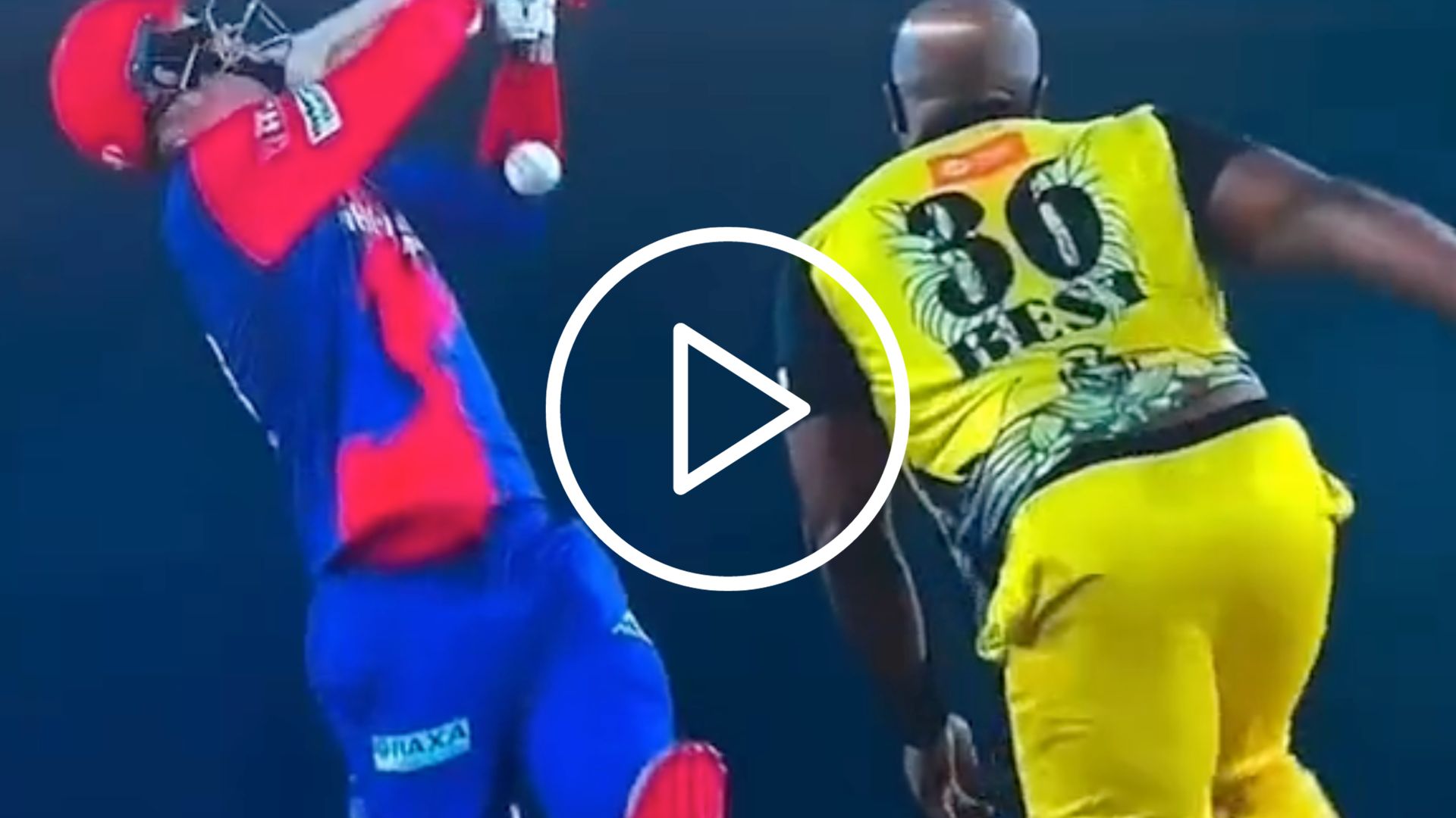 [Watch] Tino Best's 'Ferocious' Bouncer Leaves Kevin Pietersen Stunned In LLC